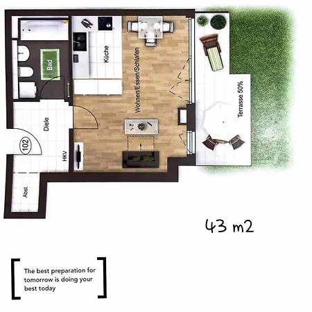 Urban Garden Retreat In South