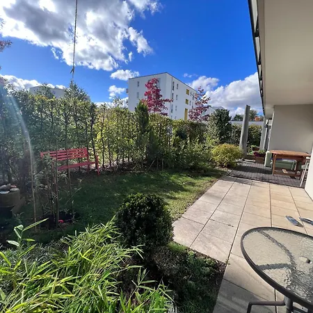 Apartmán Bright New 43m2 With A Beautiful Garden Mnichov