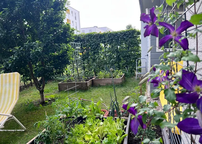 Bright New 43m2 With A Beautiful Garden Lejlighed *
